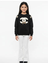 Marlace B Velvet Sweatshirt