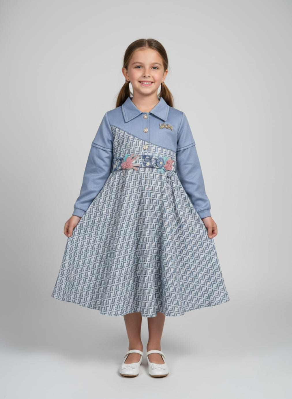 Modina Blue Frock