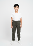 Dark Olive Green Cargo Pants