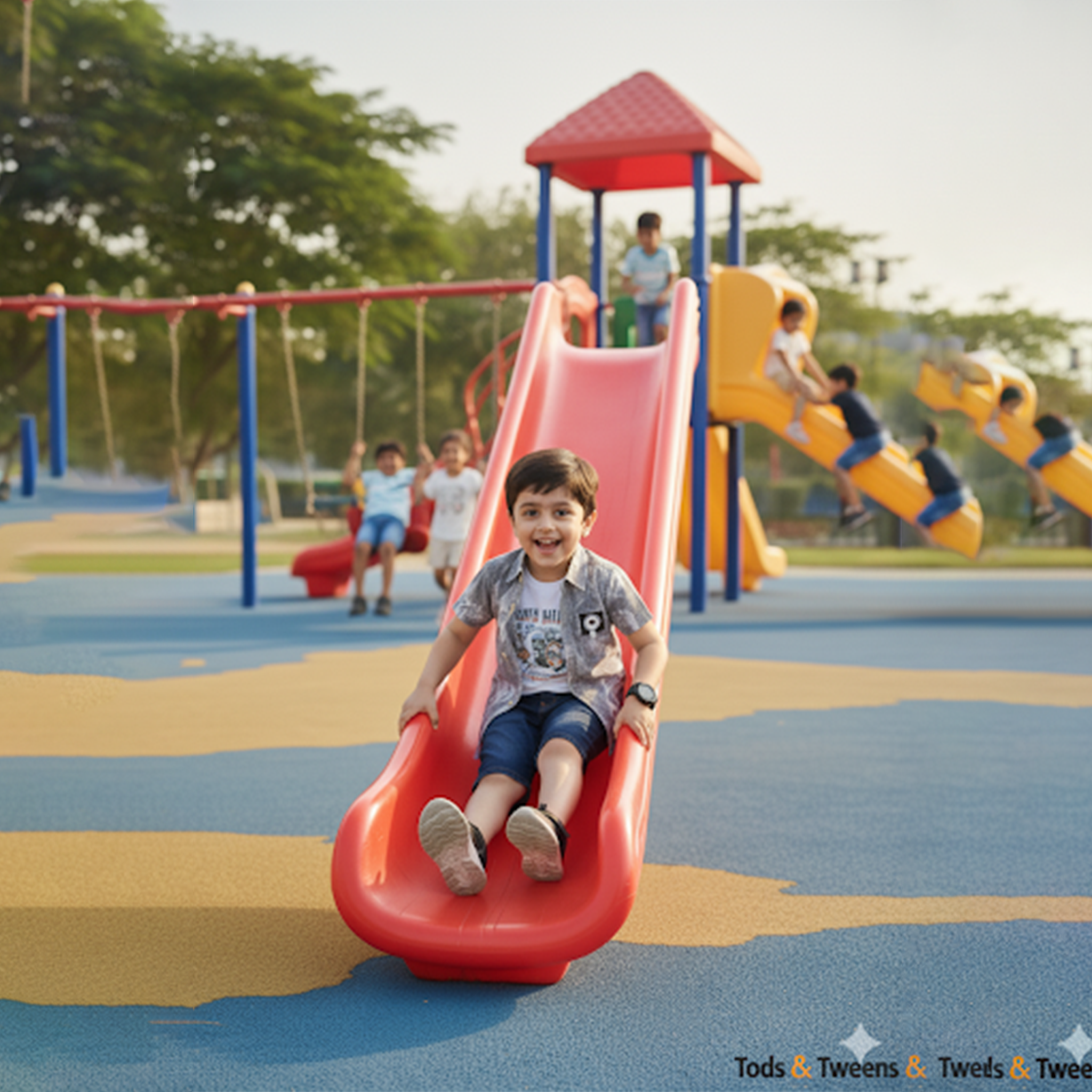 Green Graphic Button-Down Shirt with Printed Tee