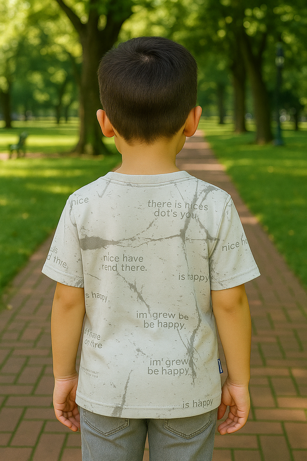 Printed Crewneck T-Shirt