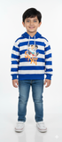 SkateBear Hoodie – Ocean Stripe