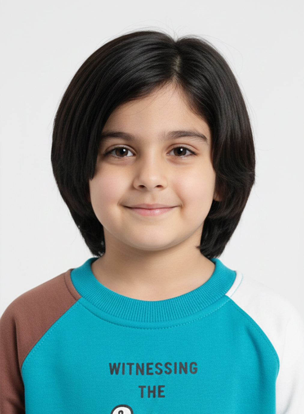 Dino Pop Sweatshirt – Blue Mix