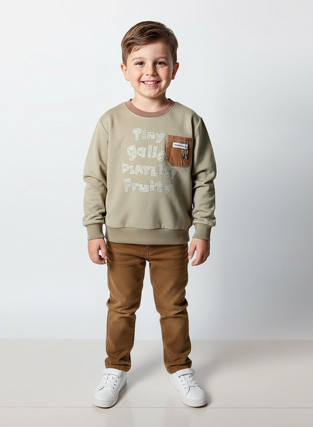 TinyGroove – Sand Sweatshirt